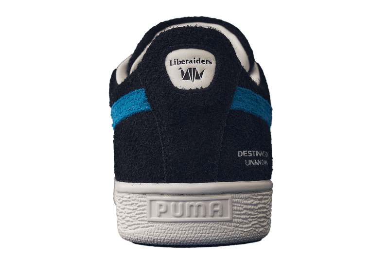 liberaiders puma suede sneaker blue navy white chinese rock