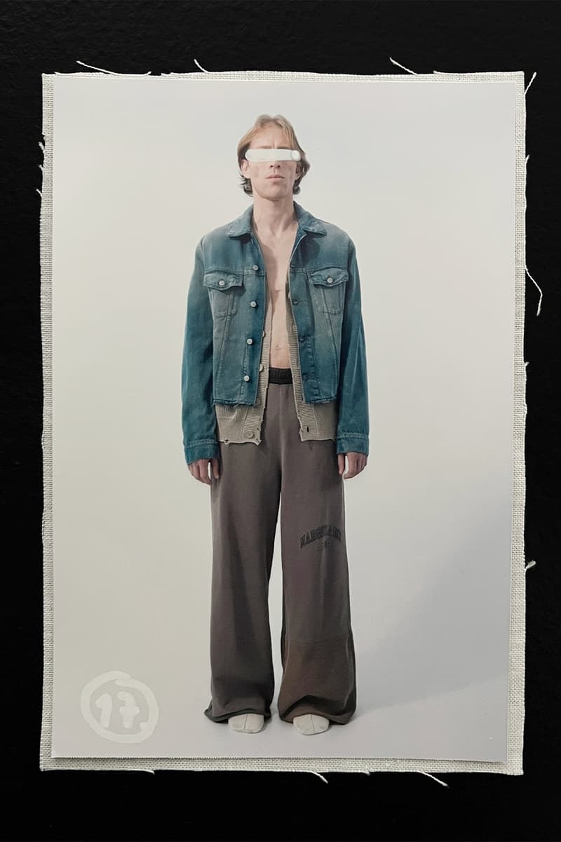 MM6 Maison Margiela  Avant-Première SS25 Reconfigures Ordinary Dress Codes womenswear menswear lookbook avp familiar leather jackets dresses denim tailoring salomon john galliano knnited sneakers salomon