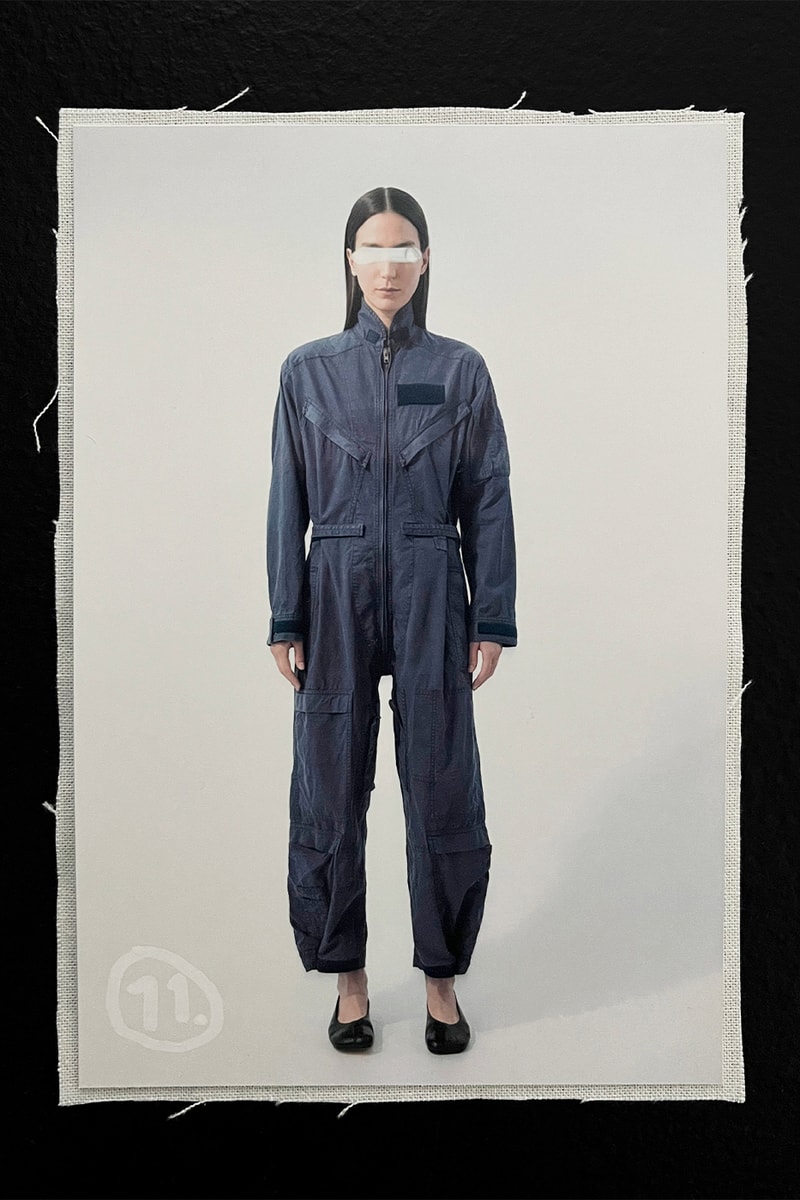 MM6 Maison Margiela  Avant-Première SS25 Reconfigures Ordinary Dress Codes womenswear menswear lookbook avp familiar leather jackets dresses denim tailoring salomon john galliano knnited sneakers salomon
