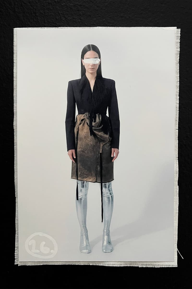 MM6 Maison Margiela  Avant-Première SS25 Reconfigures Ordinary Dress Codes womenswear menswear lookbook avp familiar leather jackets dresses denim tailoring salomon john galliano knnited sneakers salomon