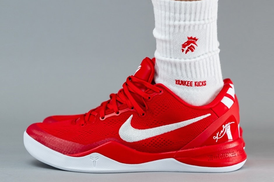 On-Feet Look at the Nike Kobe 8 Protro "University Red"
