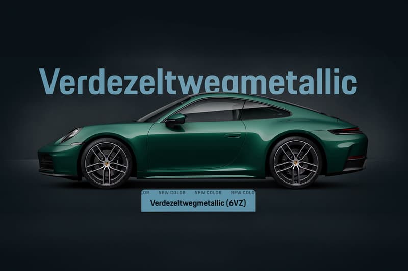 Porsche New Paint to Sample Colors Release Info