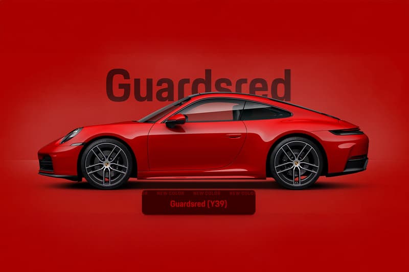 Porsche New Paint to Sample Colors Release Info