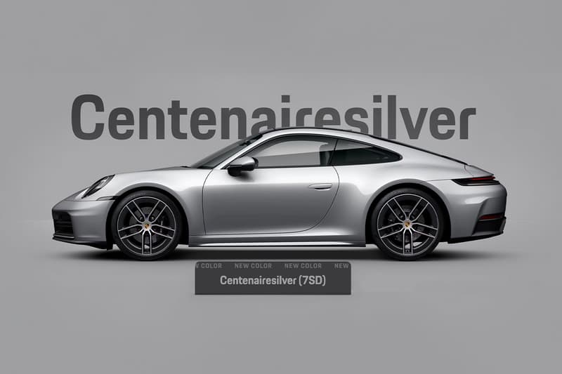 Porsche New Paint to Sample Colors Release Info