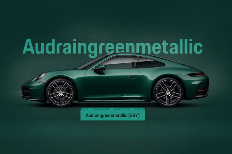 Porsche New Paint to Sample Colors Release Info