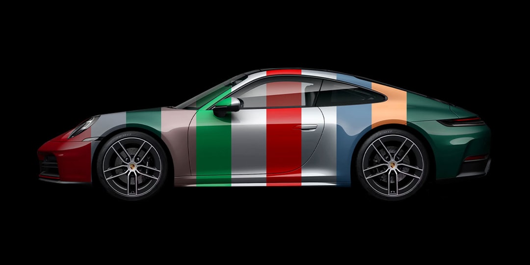 Porsche представляет 11 новых красок для образцов цветов
