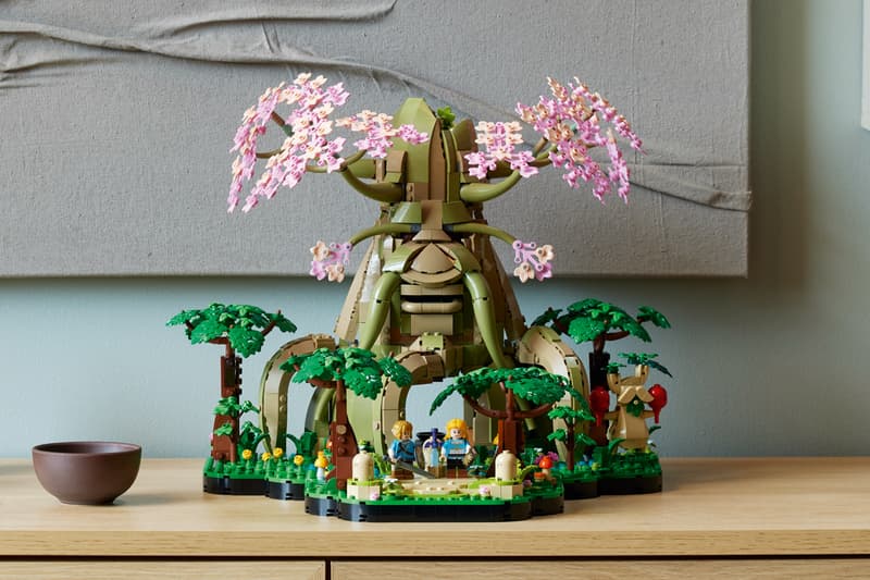 LEGO Legend of Zelda Great Deku Tree Set breath of the wild ocarina of time building link young custom 2 in 1 options