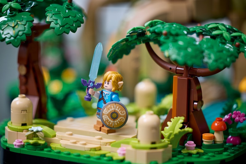 LEGO Legend of Zelda Great Deku Tree Set breath of the wild ocarina of time building link young custom 2 in 1 options