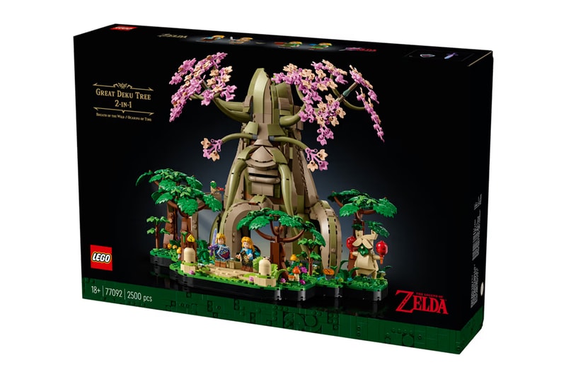LEGO Legend of Zelda Great Deku Tree Set breath of the wild ocarina of time building link young custom 2 in 1 options