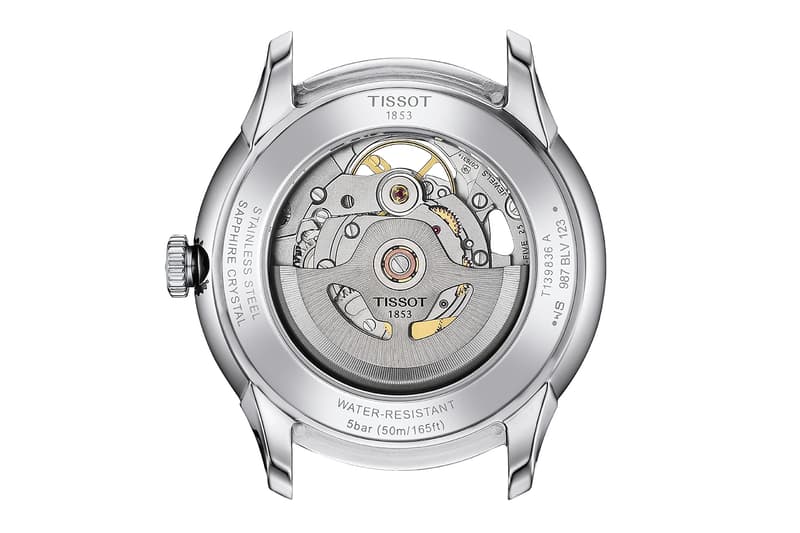 Tissot Chemin Des Tourelles Skeleton Release Info C07.631 Powermatic 80 automatic skeleton movement stainless steel black PVD patina strap 