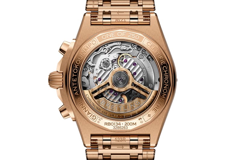 Breitling Chronomat Giannis Antetokounmpo “Greek Freak” Collaboration Release Info Chronomat Automatic GMT 40 Chronomat B01 42