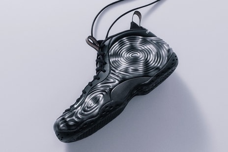 Detailed Look at the COMME des GARÇONS x Nike Air Foamposite One "Cat Eye"