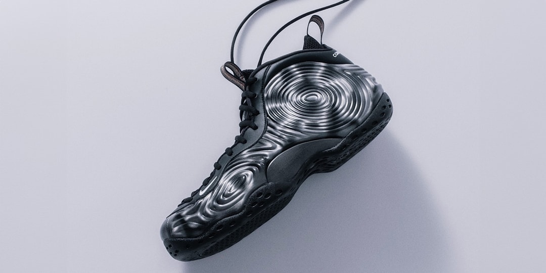 Detailed Look at the COMME des GARÇONS x Nike Air Foamposite One "Cat Eye"