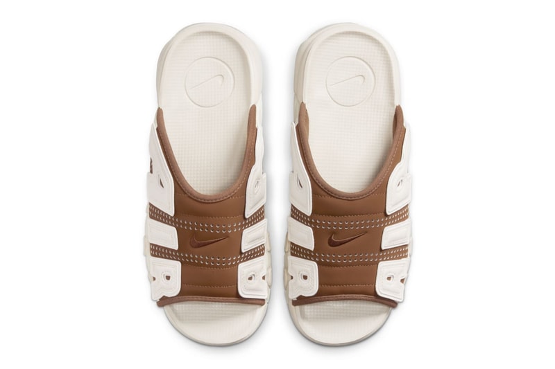 Nike Air More Uptempo Slide Brown Sail FQ8700-200 Release Info