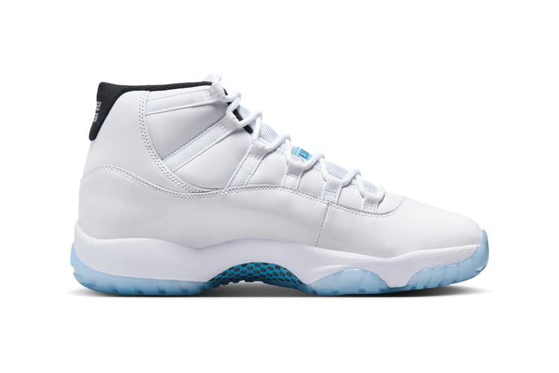 Air Jordan 11 Columbia CT8012-104 Release Date info store list buying guide photos price Legend Blue