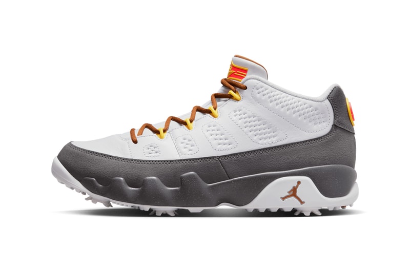 air jordan 9 golf us open pinehurst 74 north carolina fn6931 release date white gray orange red