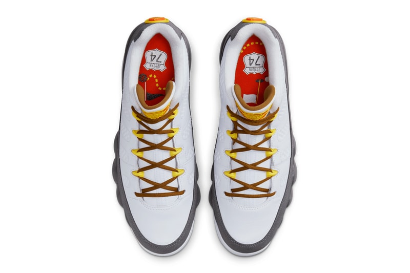 air jordan 9 golf us open pinehurst 74 north carolina fn6931 release date white gray orange red