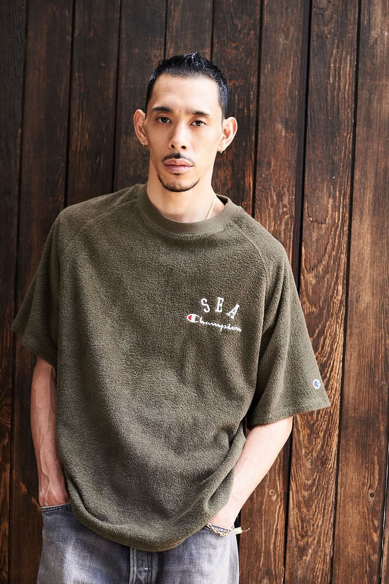 Champion Collides With WIND AND SEA on "College Style" Capsule collaboration collab release collection info lookbook price drop website japan streetwear fashion IO rapper japanese asia