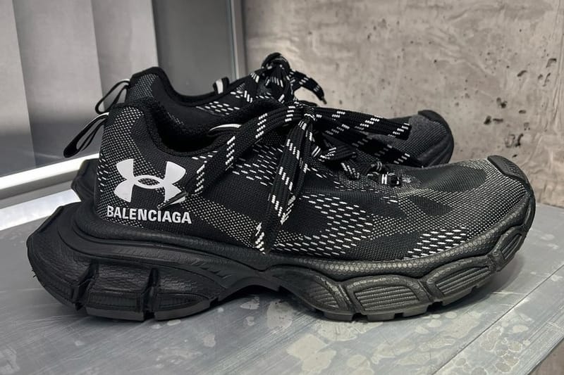 Первый взгляд на коллекцию обуви Balenciaga x Under Armour весна 2025