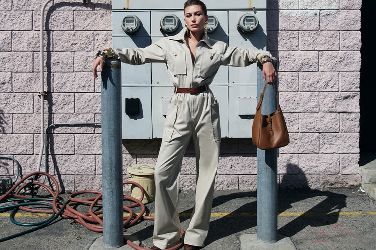 Hailey Bieber Stars in Latest Saint Laurent Summer 2024 Campaign