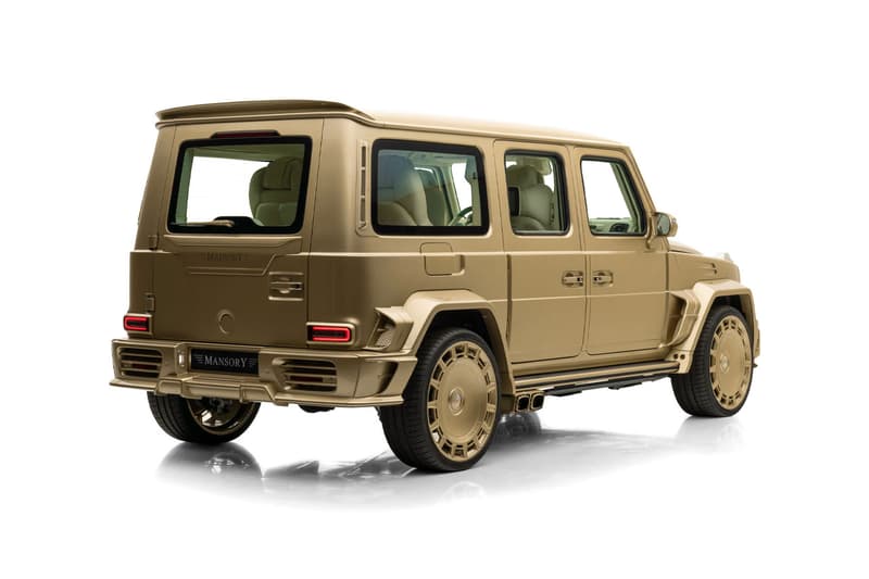 Mansory Mercedes Benz G Wagon P900 EWB Gold Edition Release Info