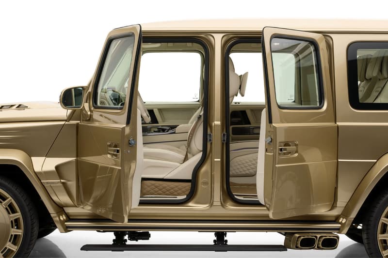 Mansory Mercedes Benz G Wagon P900 EWB Gold Edition Release Info