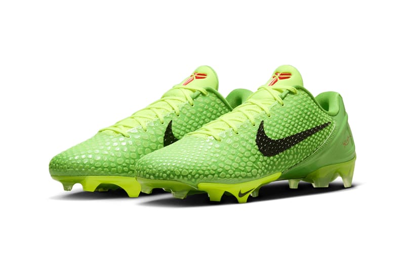 Nike’s Kobe 6 “Grinch” Is Taking the Field in Cleat Form Footwear release date info store list buying guide photos price