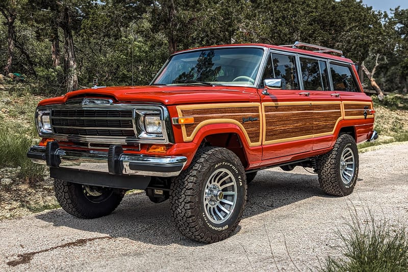 Hemi-Powered Hellcat Redeye Jeep Grand Wagoneer Surfaces for Sale