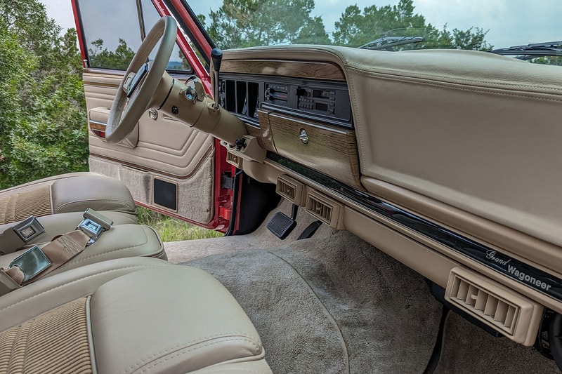 Superpowered Vigilante 1988 Jeep Grand Wagoneer Sale Info