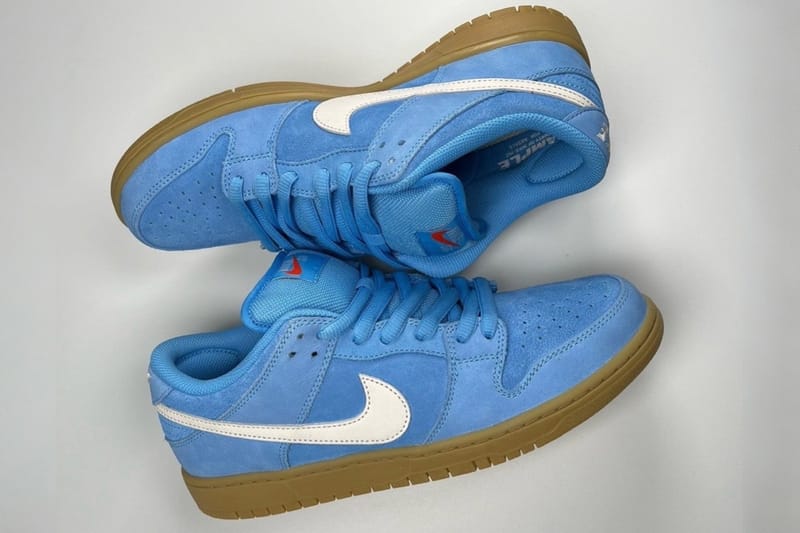 Первый взгляд на кроссовки Nike SB Dunk Low Pro ISO «University Blue»