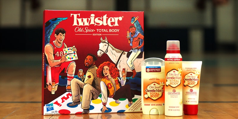Old Spice Total Body Deodorant Twister Game Collab - Vimarsana News