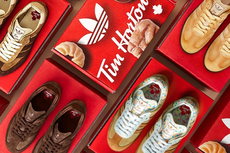 Tim Hortons Donut-Inspired adidas Originals Sambas | Hypebeast Tim Hortons Donut-Inspired adidas Originals Sambas | Hypebeast
