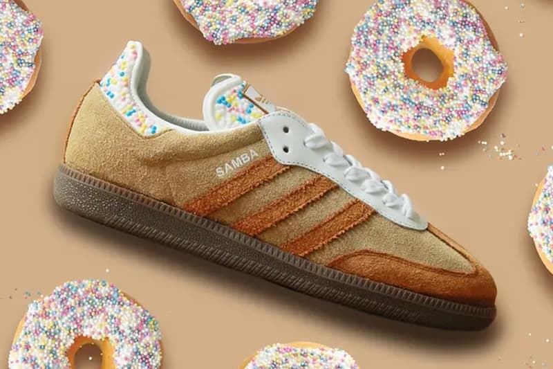 Tim Hortons Donut-Inspired adidas Originals Sambas | Hypebeast Tim Hortons Donut-Inspired adidas Originals Sambas | Hypebeast