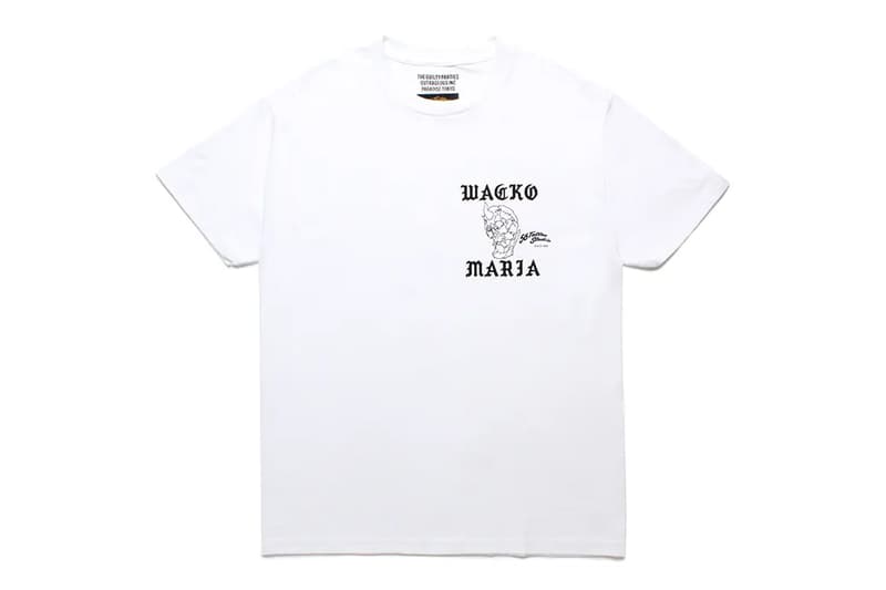 WACKO MARIA × 56 Tattoo Studio Summer Capsule Collaboration Release Info Dabo Cuba T-shirts Shirts Shorts Keyrings Keychains