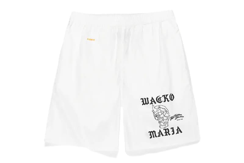 WACKO MARIA × 56 Tattoo Studio Summer Capsule Collaboration Release Info Dabo Cuba T-shirts Shirts Shorts Keyrings Keychains