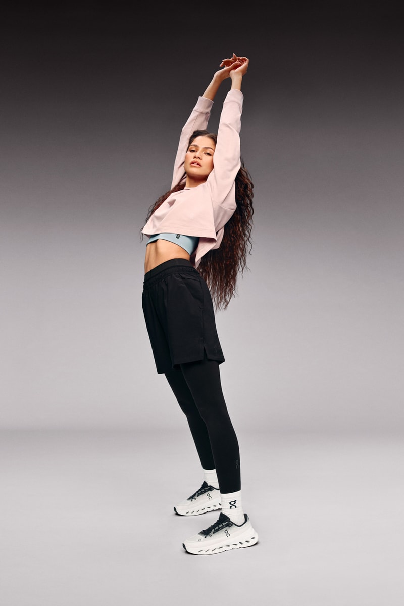 zendaya on brand running athletic apparel sports movement design future collections creative campaigns partnership video dream together film