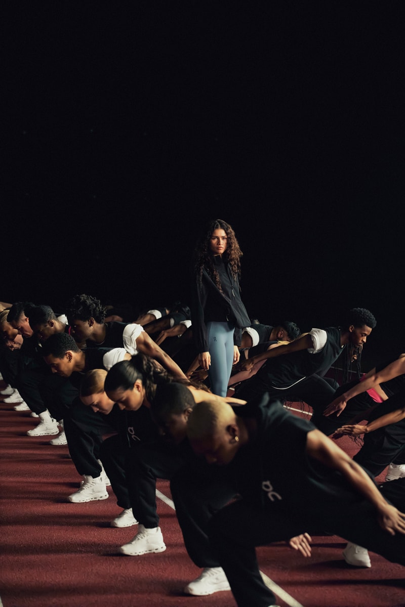 zendaya on brand running athletic apparel sports movement design future collections creative campaigns partnership video dream together film