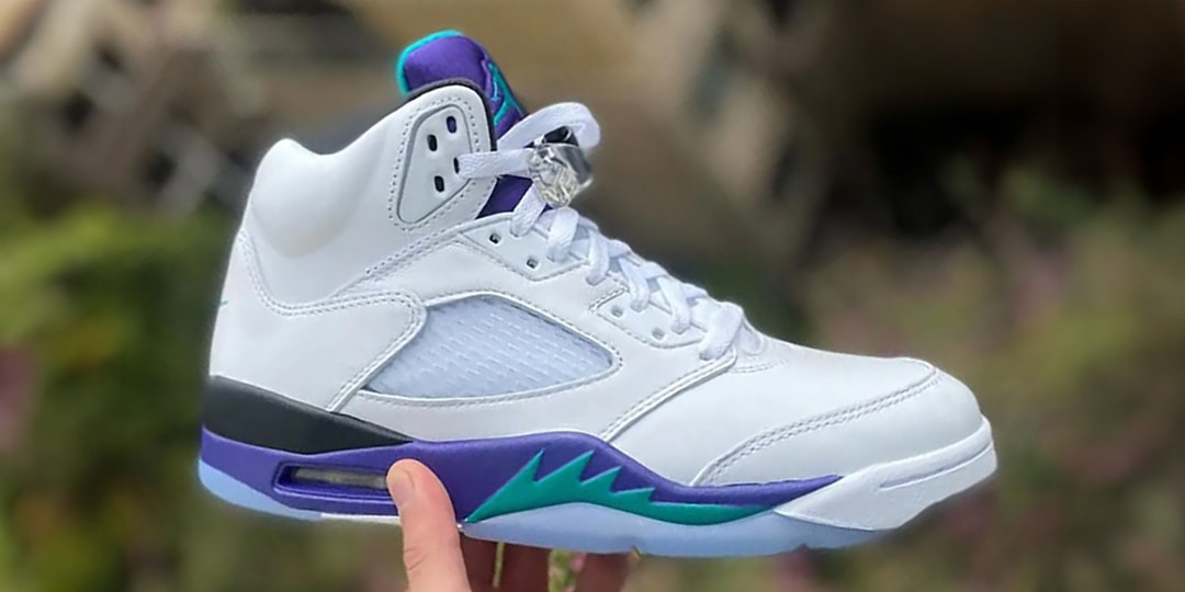 First Look at This Year's Air Jordan 5 "Grape"