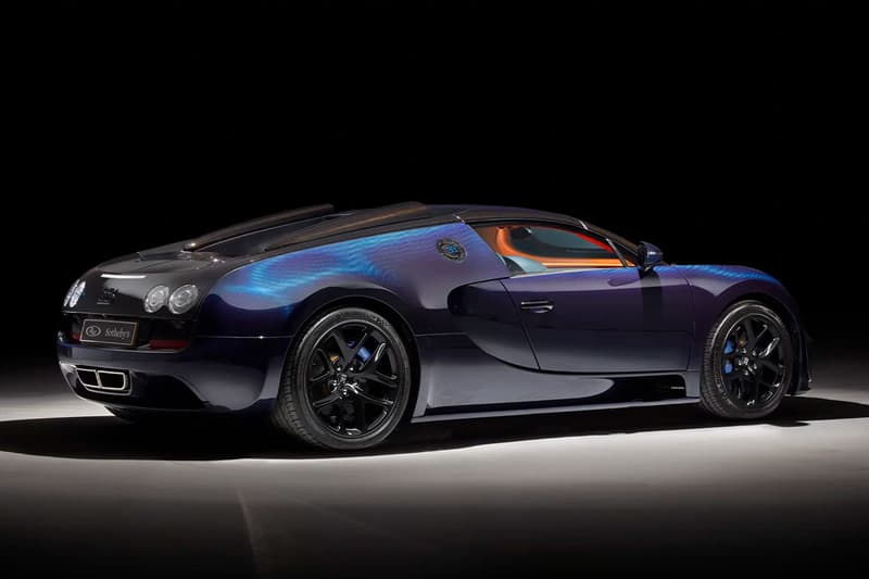 Bugatti Veyron Grand Sport Vitesse RM Sothebys Auction Info