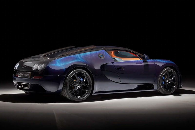 Bugatti Veyron Grand Sport Vitesse RM Sothebys Auction Info