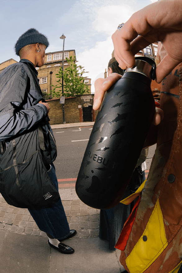 Chillys RÆBURN Bottle Collaboration drinking water London uk accessory