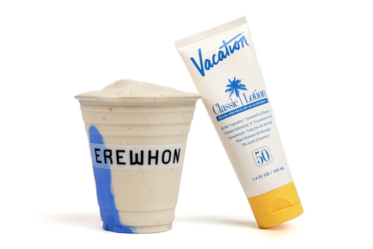 Erewhon Teams Up With Vacation for A Sunscreen-Inspired Smoothie