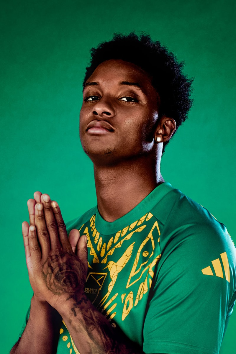 adidas Jamaica Football Sports FIFA World Cup Soccer Caribbean Score Lionel Messi Kevin De Bruyne Usain Bolt Competition  