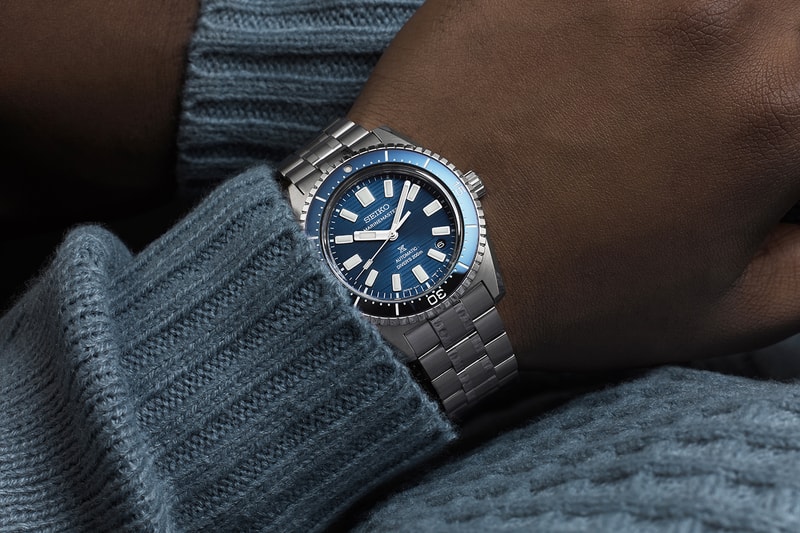 Seiko Prospex Marinemaster 1965 Diver's Re-Interpretation Release Info Green-Water Blue-Water Navy Lumibrite indexes 6L37 caliber 