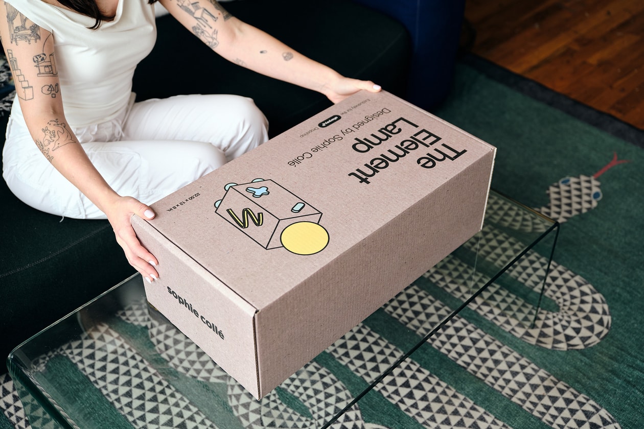 Unboxing Sophie Collé's Whimsical Element Lamp Designed Exclusively for Afterpay Dropshop