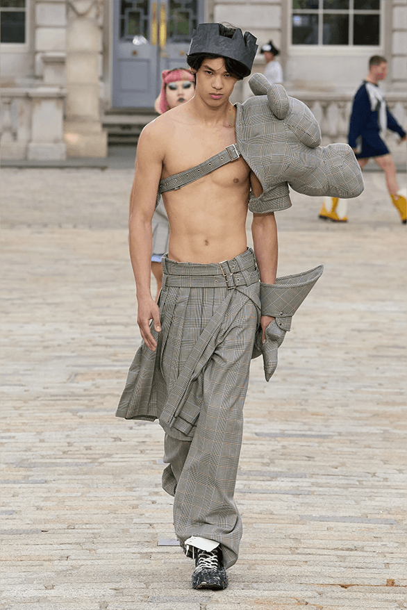 Charles Jeffrey LOVERBOY Spring Summer 2025 London Fashion Week menswear womenswear 10th anniversary runway show