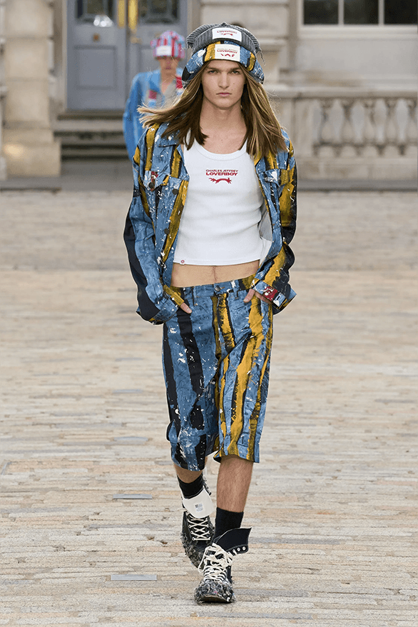 Charles Jeffrey LOVERBOY Spring Summer 2025 London Fashion Week menswear womenswear 10th anniversary runway show