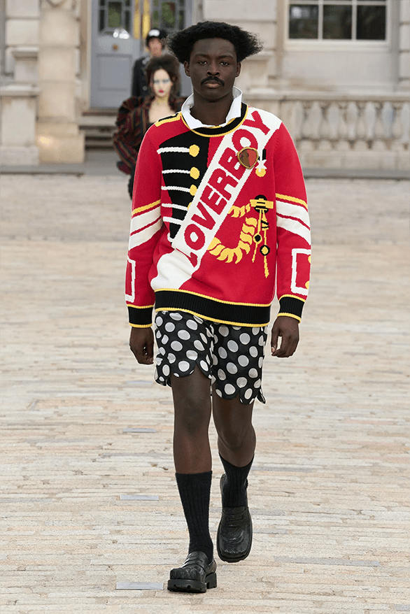 Charles Jeffrey LOVERBOY Spring Summer 2025 London Fashion Week menswear womenswear 10th anniversary runway show