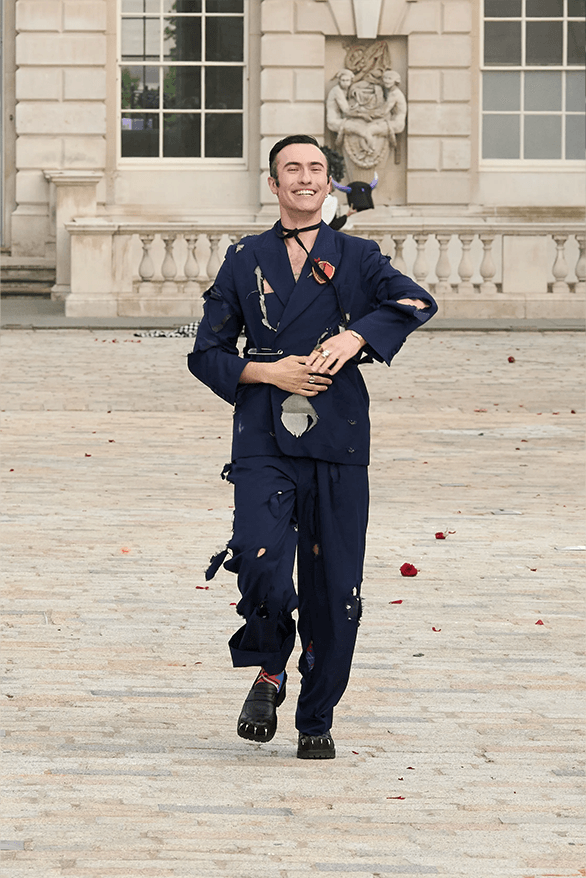 Charles Jeffrey LOVERBOY Spring Summer 2025 London Fashion Week menswear womenswear 10th anniversary runway show