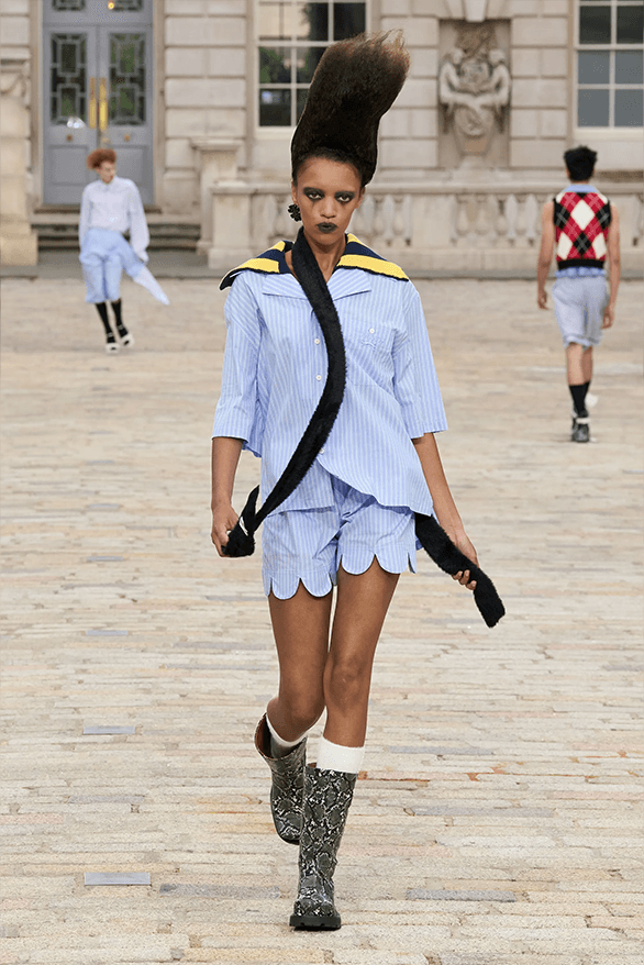 Charles Jeffrey LOVERBOY Spring Summer 2025 London Fashion Week menswear womenswear 10th anniversary runway show